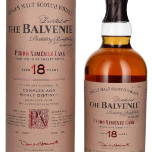 balvenie 18 años pedro ximenez