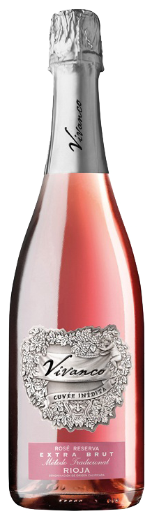 vivanco cuvee inedita extra brut reserva rosado