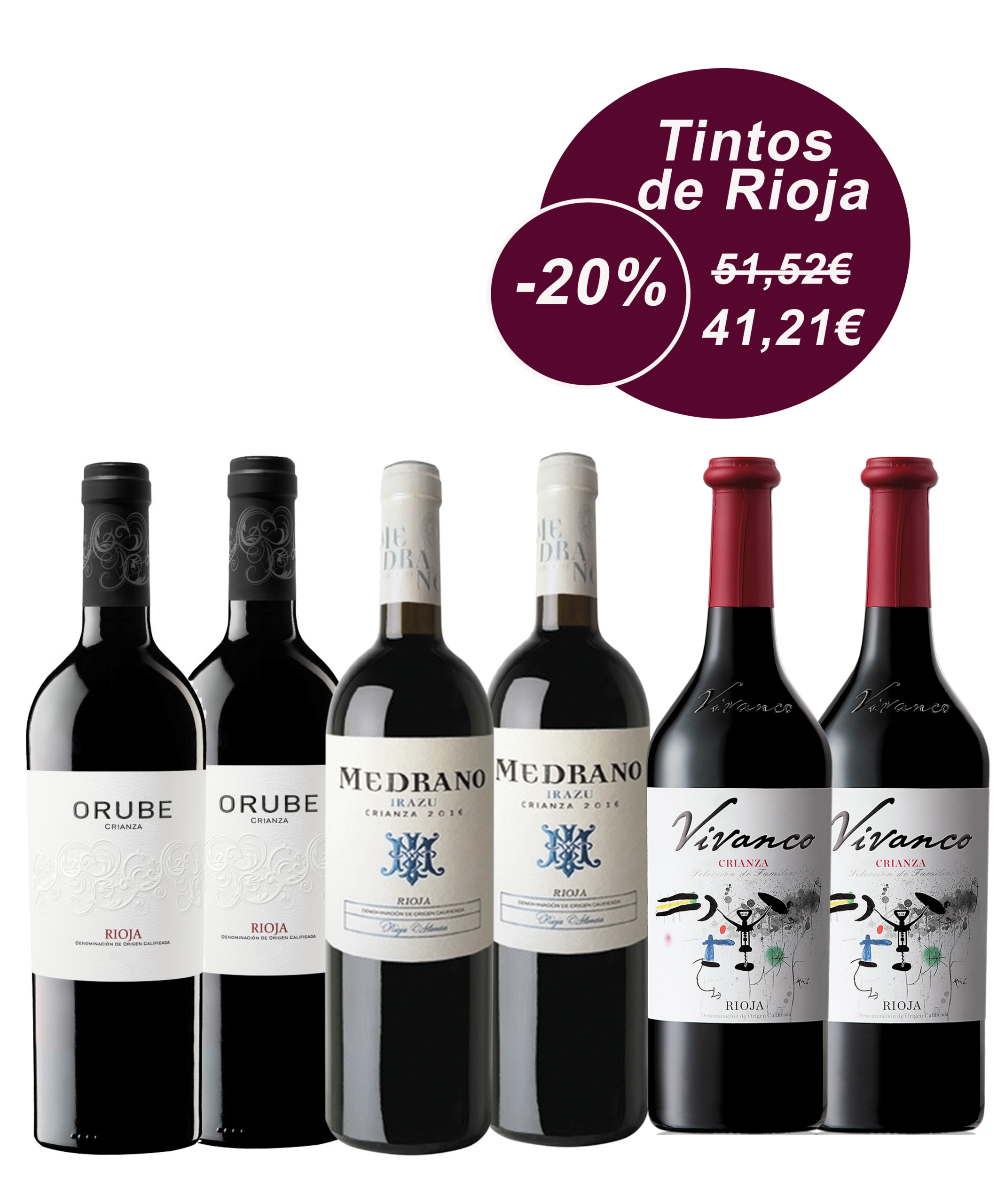 Tintos crianza Rioja