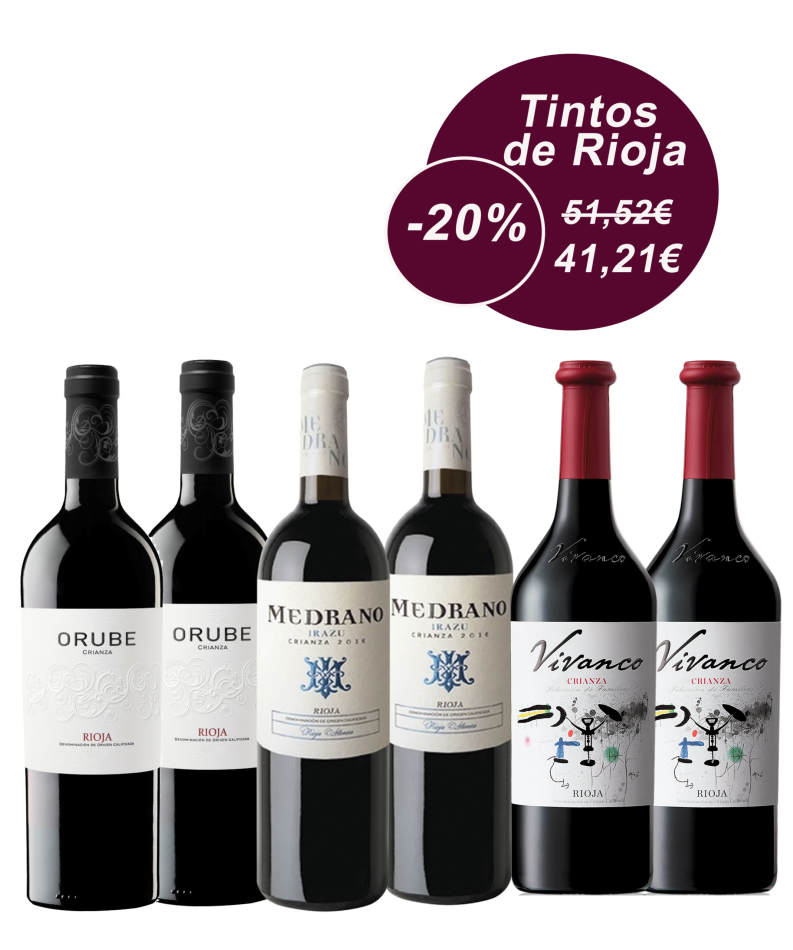 Tintos crianza Rioja